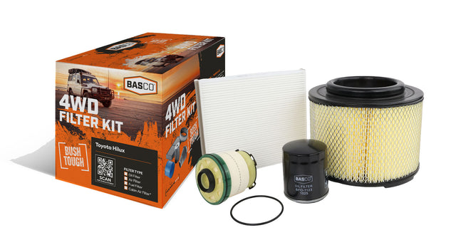 BUNF6- 4WD Filter Service Kit for Toyota Hilux KUN16 KUN26 3.0L Diesel 1KDFTV 2005~2015