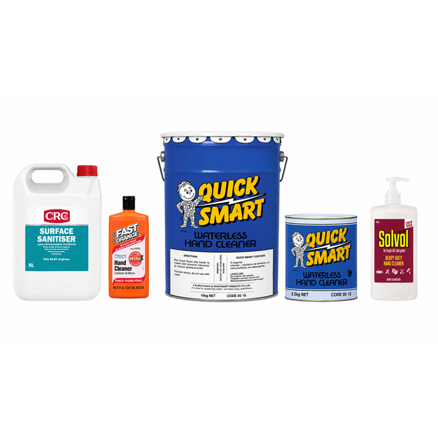 HAND WASH & SANITISERS