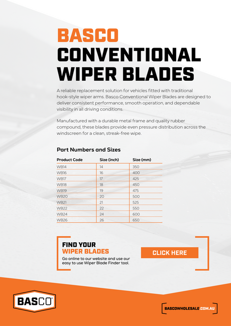 BASCO WIPER BLADES