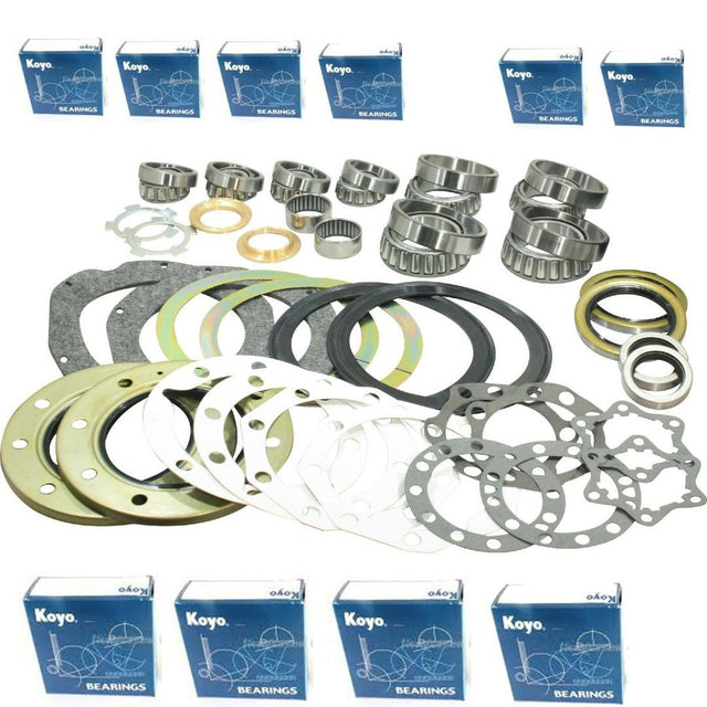Swivel Hub & Wheel Bearing Kit Toyota Landcruiser with Spindle Bearings & Thrust Washers